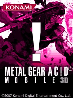 game pic for Metal Gear Acid 3D